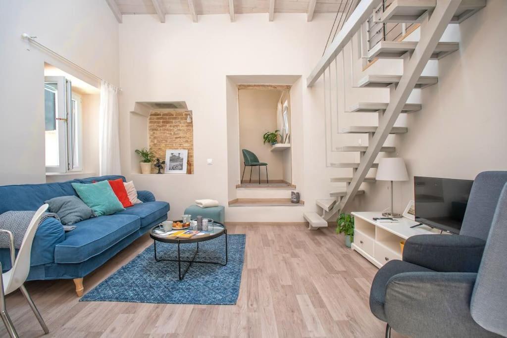 Newly Renovated 1730'S Venetian Loft Appartement Corfu  Buitenkant foto